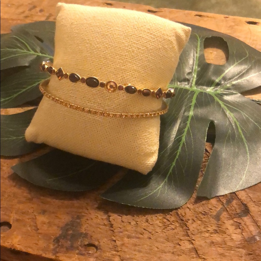 ⚡ Sorrelli Cherokee Sunset Bangle Bracelet Set  ⚡